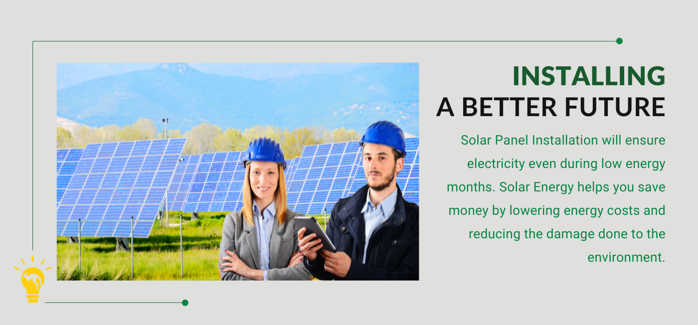 Solar Energy helps you save money