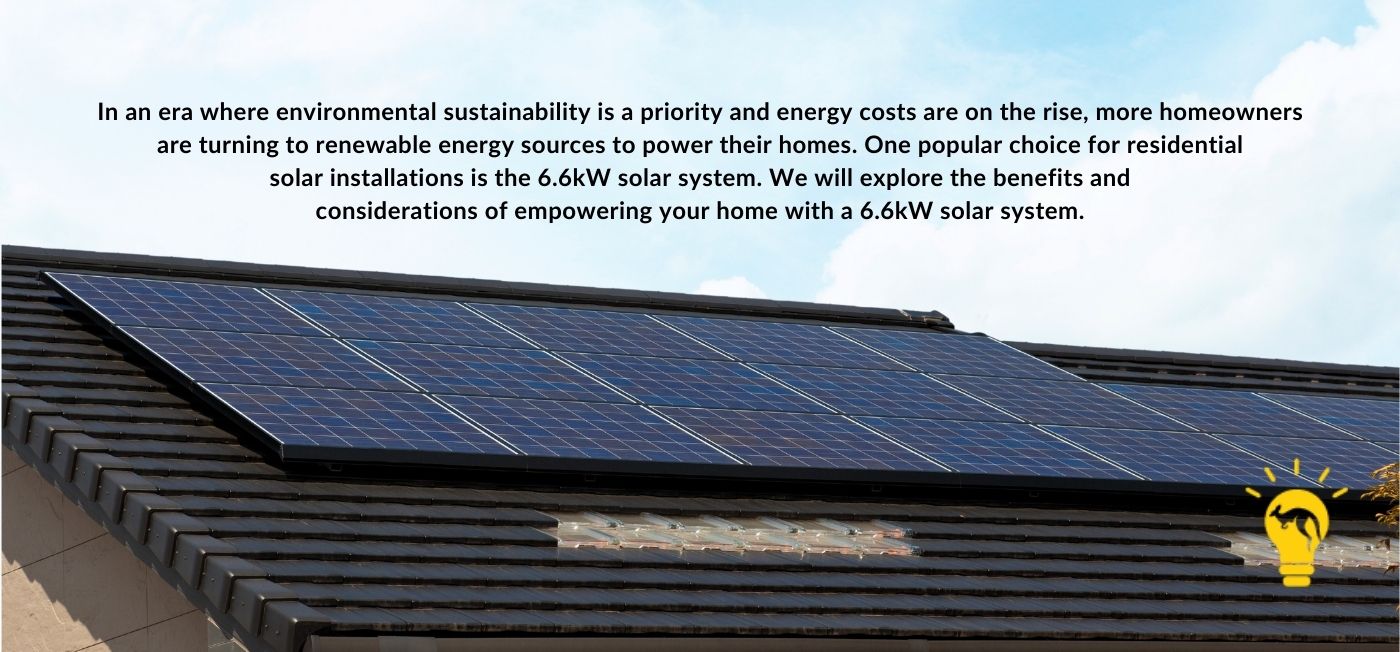 benefits and considerations of empowering your home with 66kw solar system