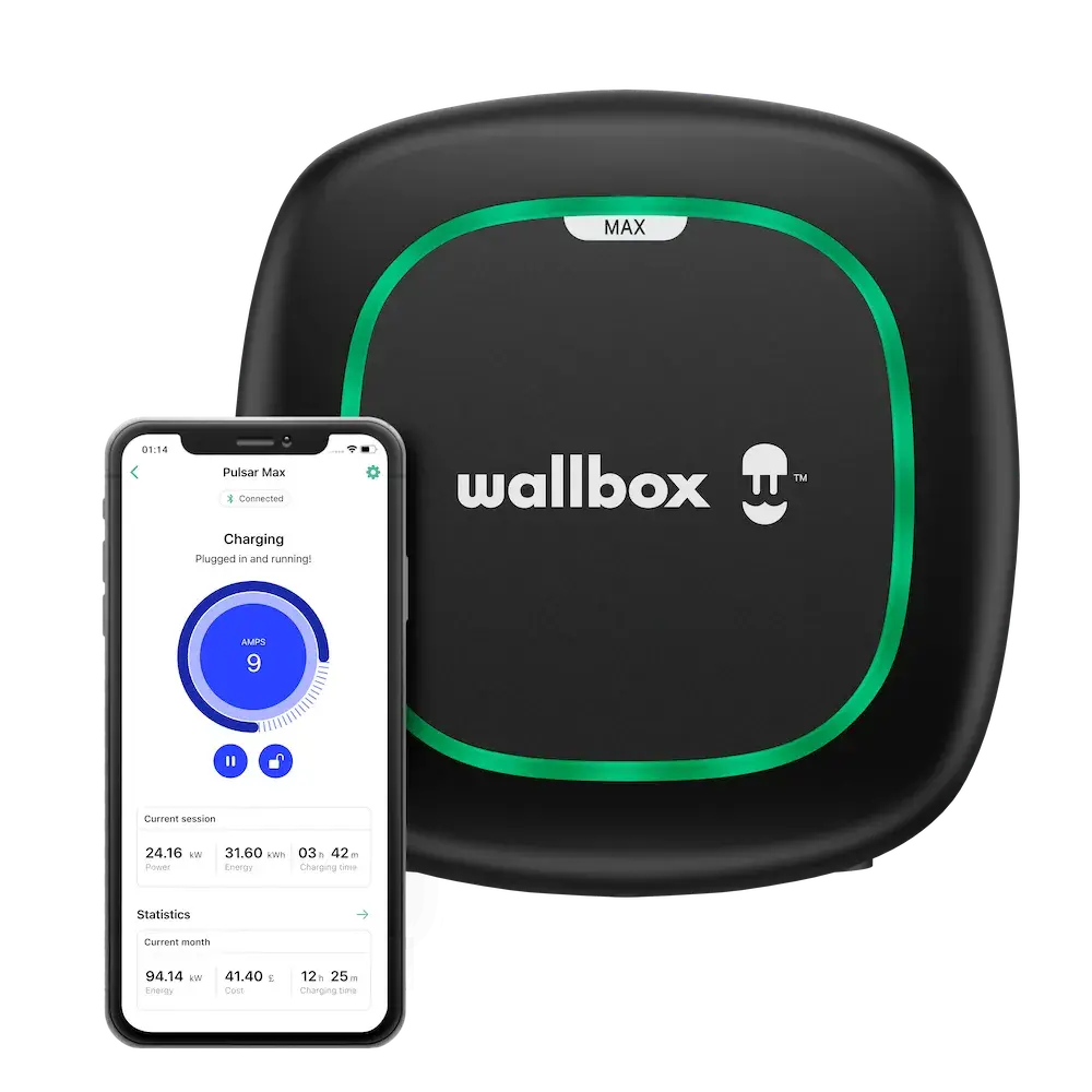 Wallbox - Pulsar Max 7kW Solar Optimised Image